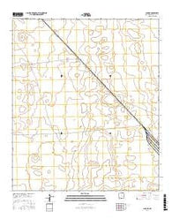 Lanark New Mexico Current topographic map, 1:24000 scale, 7.5 X 7.5 Minute, Year 2017