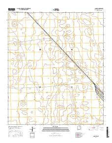 Lanark New Mexico Current topographic map, 1:24000 scale, 7.5 X 7.5 Minute, Year 2017