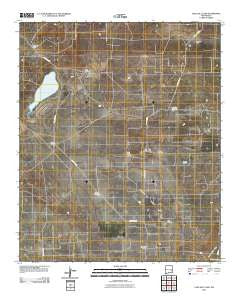 Lane Salt Lake New Mexico Historical topographic map, 1:24000 scale, 7.5 X 7.5 Minute, Year 2010