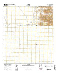 Lang Canyon New Mexico Current topographic map, 1:24000 scale, 7.5 X 7.5 Minute, Year 2017