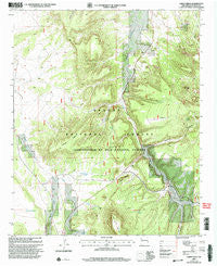 Largo Mesa New Mexico Historical topographic map, 1:24000 scale, 7.5 X 7.5 Minute, Year 1999