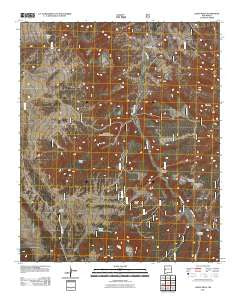 Largo Mesa New Mexico Historical topographic map, 1:24000 scale, 7.5 X 7.5 Minute, Year 2011
