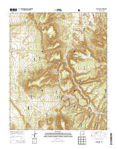Largo Mesa New Mexico Historical topographic map, 1:24000 scale, 7.5 X 7.5 Minute, Year 2013
