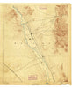 Las Cruces New Mexico Historical topographic map, 1:125000 scale, 30 X 30 Minute, Year 1891