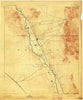 Las Cruces New Mexico Historical topographic map, 1:125000 scale, 30 X 30 Minute, Year 1893