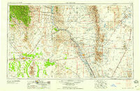 Las Cruces New Mexico Historical topographic map, 1:250000 scale, 1 X 2 Degree, Year 1958