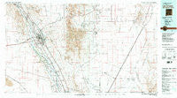 Las Cruces New Mexico Historical topographic map, 1:100000 scale, 30 X 60 Minute, Year 1982