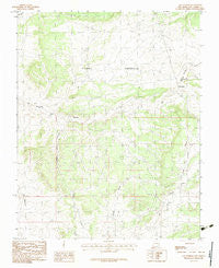 Las Nutrias New Mexico Historical topographic map, 1:24000 scale, 7.5 X 7.5 Minute, Year 1983