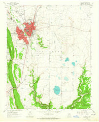 Las Vegas New Mexico Historical topographic map, 1:24000 scale, 7.5 X 7.5 Minute, Year 1963