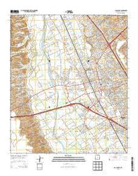 Las Cruces New Mexico Historical topographic map, 1:24000 scale, 7.5 X 7.5 Minute, Year 2013