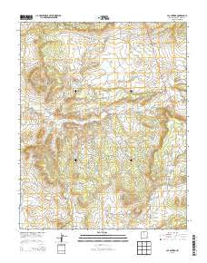 Las Nutrias New Mexico Historical topographic map, 1:24000 scale, 7.5 X 7.5 Minute, Year 2013
