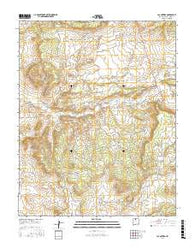 Las Nutrias New Mexico Current topographic map, 1:24000 scale, 7.5 X 7.5 Minute, Year 2017