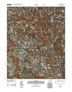 Las Tablas New Mexico Historical topographic map, 1:24000 scale, 7.5 X 7.5 Minute, Year 2011