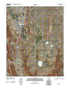 Las Vegas New Mexico Historical topographic map, 1:24000 scale, 7.5 X 7.5 Minute, Year 2010