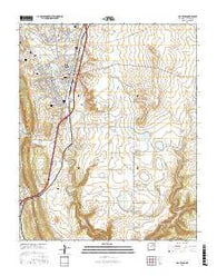 Las Vegas New Mexico Current topographic map, 1:24000 scale, 7.5 X 7.5 Minute, Year 2017