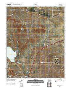 Las Vegas NW New Mexico Historical topographic map, 1:24000 scale, 7.5 X 7.5 Minute, Year 2010