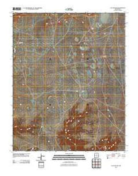 Las Vegas SE New Mexico Historical topographic map, 1:24000 scale, 7.5 X 7.5 Minute, Year 2010