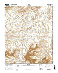 Las Vegas SE New Mexico Current topographic map, 1:24000 scale, 7.5 X 7.5 Minute, Year 2017