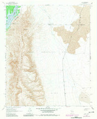 Lava New Mexico Historical topographic map, 1:24000 scale, 7.5 X 7.5 Minute, Year 1961