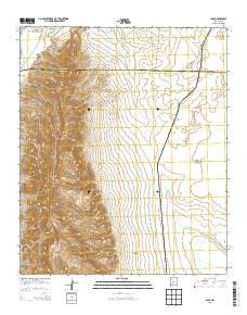 Lava New Mexico Historical topographic map, 1:24000 scale, 7.5 X 7.5 Minute, Year 2013
