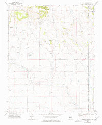 Lawrence Arroyo New Mexico Historical topographic map, 1:24000 scale, 7.5 X 7.5 Minute, Year 1974