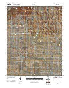 Lawrence Arroyo New Mexico Historical topographic map, 1:24000 scale, 7.5 X 7.5 Minute, Year 2010