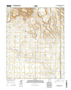 Lawrence Arroyo New Mexico Historical topographic map, 1:24000 scale, 7.5 X 7.5 Minute, Year 2013