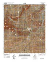 Lazy E Ranch New Mexico Historical topographic map, 1:24000 scale, 7.5 X 7.5 Minute, Year 2010