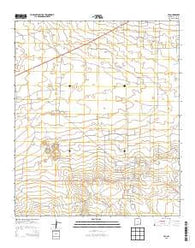 Lea New Mexico Historical topographic map, 1:24000 scale, 7.5 X 7.5 Minute, Year 2013