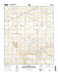 Lea New Mexico Current topographic map, 1:24000 scale, 7.5 X 7.5 Minute, Year 2017