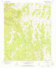 Leandro Canyon New Mexico Historical topographic map, 1:24000 scale, 7.5 X 7.5 Minute, Year 1963