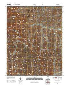 Leandro Canyon New Mexico Historical topographic map, 1:24000 scale, 7.5 X 7.5 Minute, Year 2011
