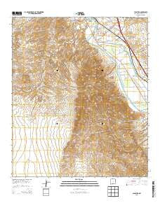 Leasburg New Mexico Historical topographic map, 1:24000 scale, 7.5 X 7.5 Minute, Year 2013