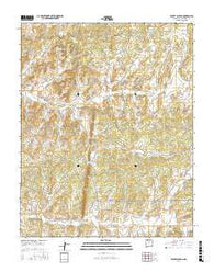Leavry Canyon New Mexico Current topographic map, 1:24000 scale, 7.5 X 7.5 Minute, Year 2017