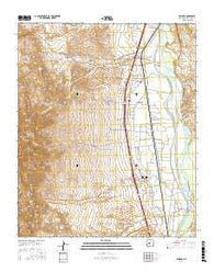 Lemitar New Mexico Current topographic map, 1:24000 scale, 7.5 X 7.5 Minute, Year 2017