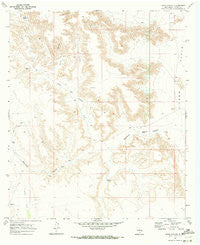 Lewis Canyon New Mexico Historical topographic map, 1:24000 scale, 7.5 X 7.5 Minute, Year 1969