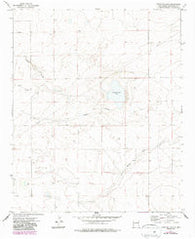 Lewiston Lake New Mexico Historical topographic map, 1:24000 scale, 7.5 X 7.5 Minute, Year 1973