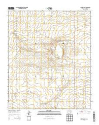 Lewiston Lake New Mexico Historical topographic map, 1:24000 scale, 7.5 X 7.5 Minute, Year 2013