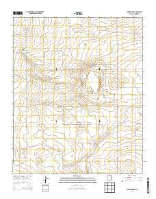 Lewiston Lake New Mexico Historical topographic map, 1:24000 scale, 7.5 X 7.5 Minute, Year 2013