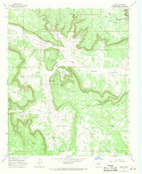 Leyba New Mexico Historical topographic map, 1:24000 scale, 7.5 X 7.5 Minute, Year 1966