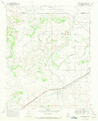 Liberty Mesa New Mexico Historical topographic map, 1:24000 scale, 7.5 X 7.5 Minute, Year 1967