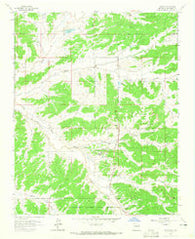Lindrith New Mexico Historical topographic map, 1:24000 scale, 7.5 X 7.5 Minute, Year 1963