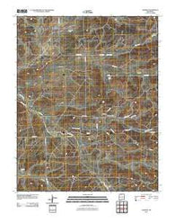 Lindrith New Mexico Historical topographic map, 1:24000 scale, 7.5 X 7.5 Minute, Year 2010