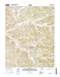 Lindrith New Mexico Current topographic map, 1:24000 scale, 7.5 X 7.5 Minute, Year 2017