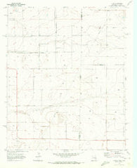Lingo New Mexico Historical topographic map, 1:24000 scale, 7.5 X 7.5 Minute, Year 1970