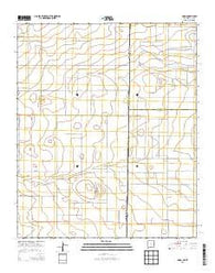 Lingo New Mexico Historical topographic map, 1:24000 scale, 7.5 X 7.5 Minute, Year 2013