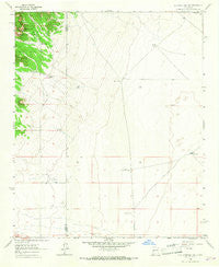 Lion Mountain New Mexico Historical topographic map, 1:24000 scale, 7.5 X 7.5 Minute, Year 1964