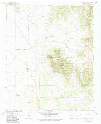 Lion Mountain New Mexico Historical topographic map, 1:24000 scale, 7.5 X 7.5 Minute, Year 1965