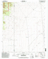 Lion Mountain NW New Mexico Historical topographic map, 1:24000 scale, 7.5 X 7.5 Minute, Year 1995