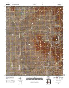 Lion Mountain New Mexico Historical topographic map, 1:24000 scale, 7.5 X 7.5 Minute, Year 2011